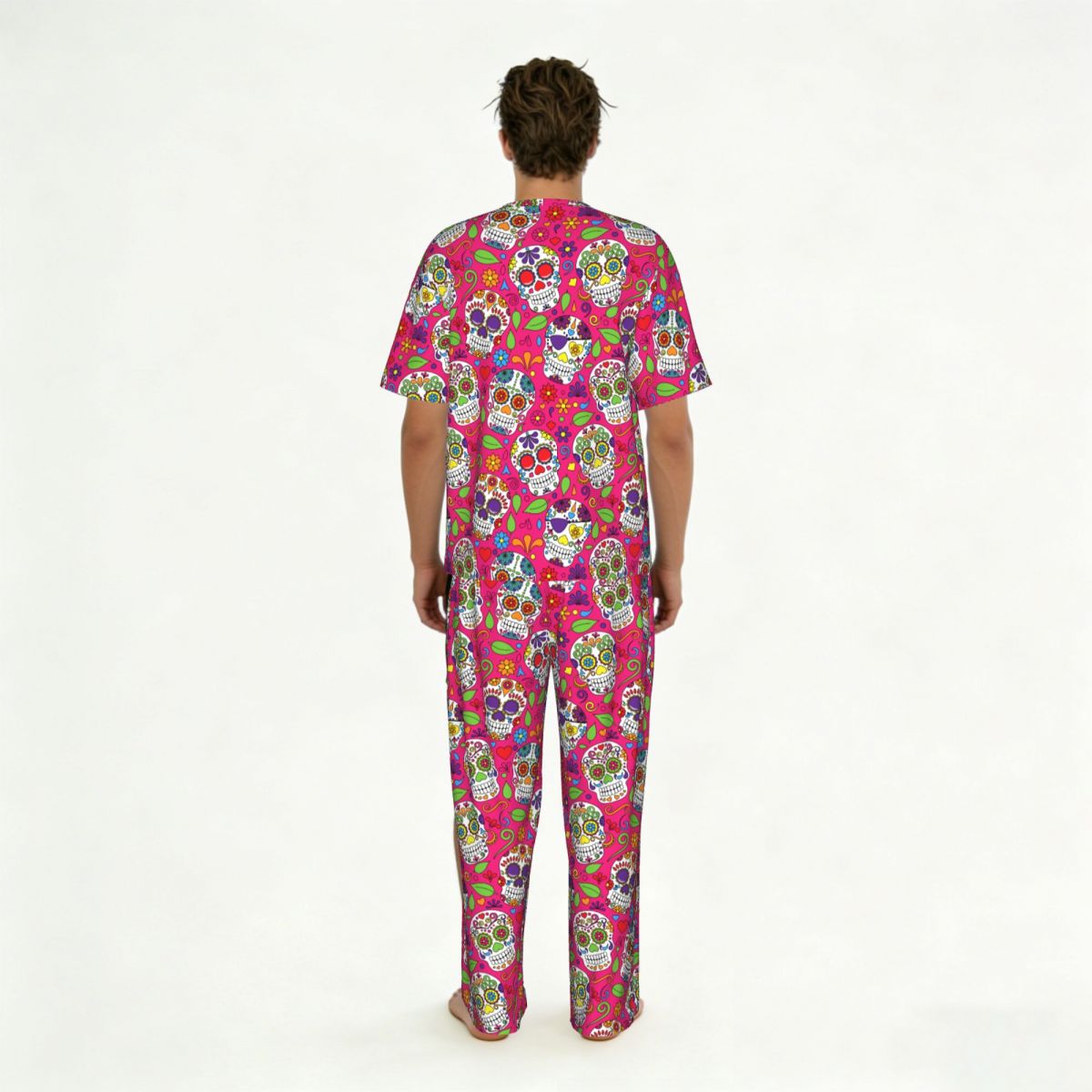 Men Pajamas Suit Short Sleeved - огляд і ціна Summer Days Clothing