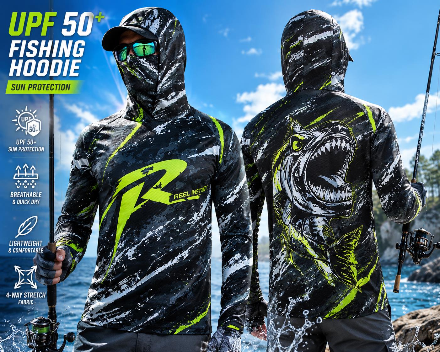 Outdoor Sun Protective Long Sl - огляд і ціна Rash Guard Long Sleeve