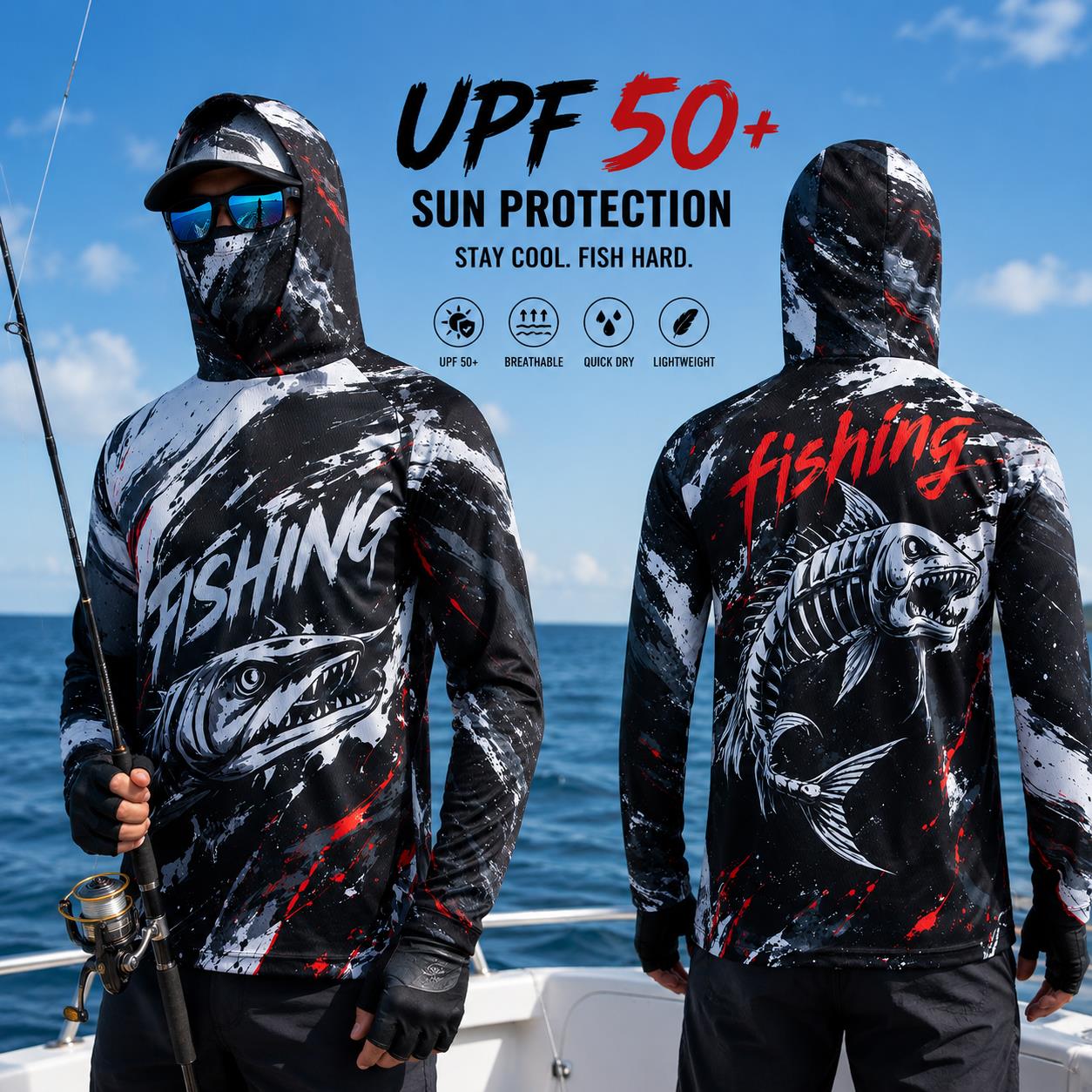 Outdoor Sun Protective Long Sl - огляд і ціна Rash Guard Long Sleeve