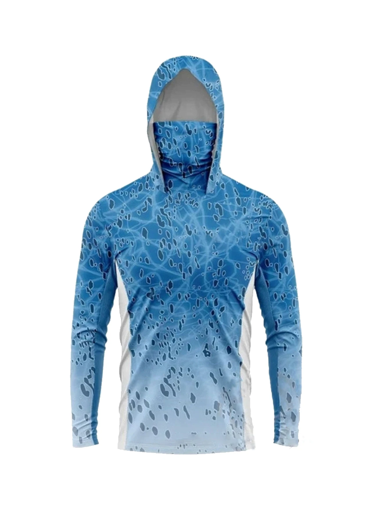 Men Long Sleeve Fishing Hoodie - огляд і ціна Summer Clothing Mens