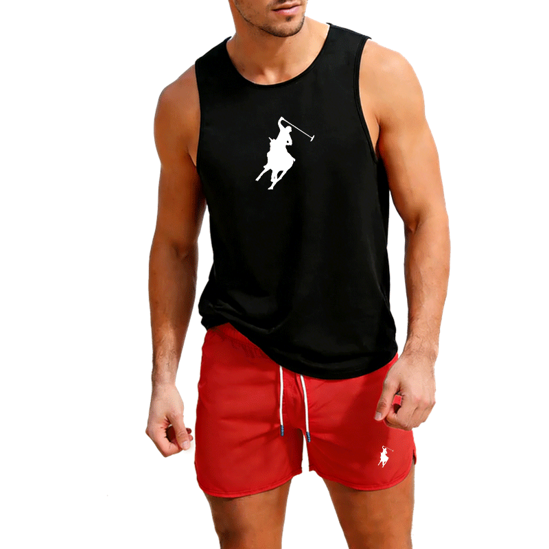 European Men Summer Vest and S - огляд і ціна Summer Clothing Us