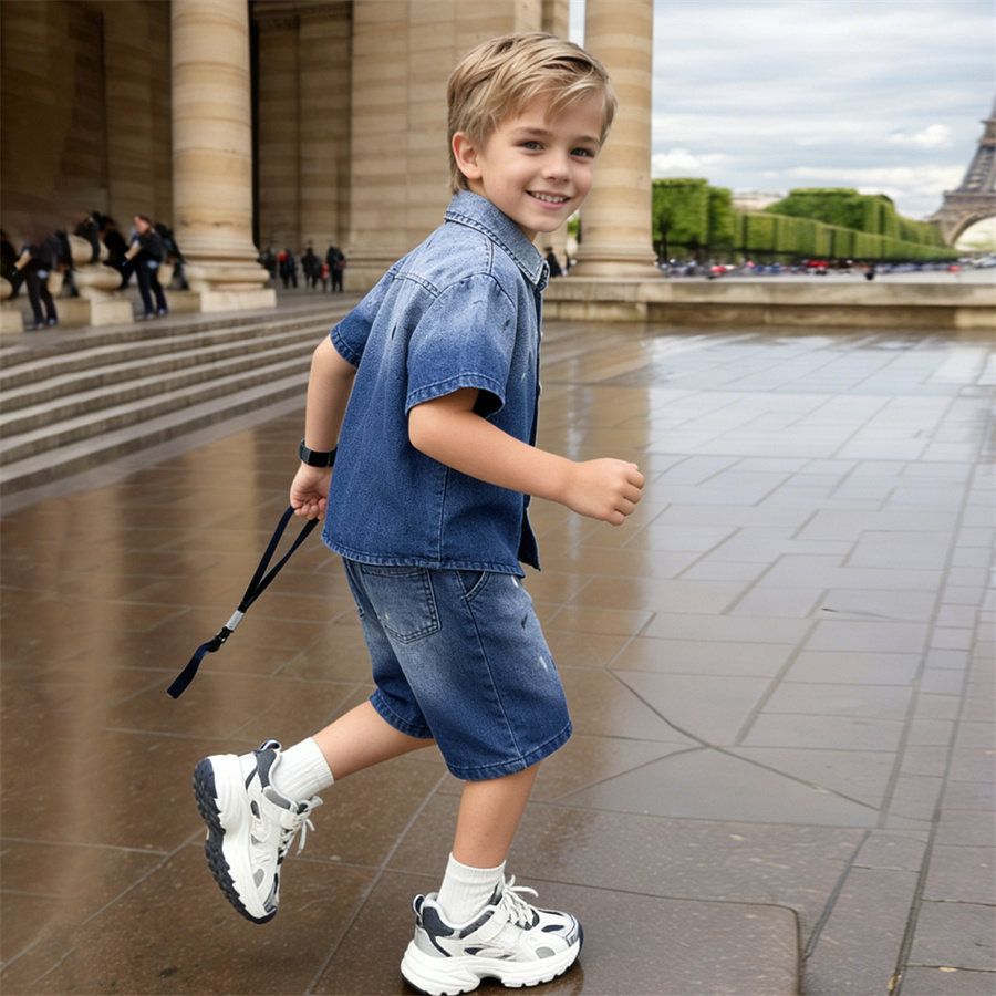 Fashion Children Summer Denim  - огляд і ціна Summer Clothing Drawing For Kids