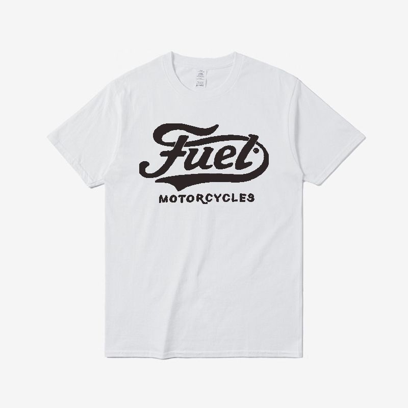 Fuel Label T-shirt Motorcycle  - огляд і ціна Summer Clothing Label