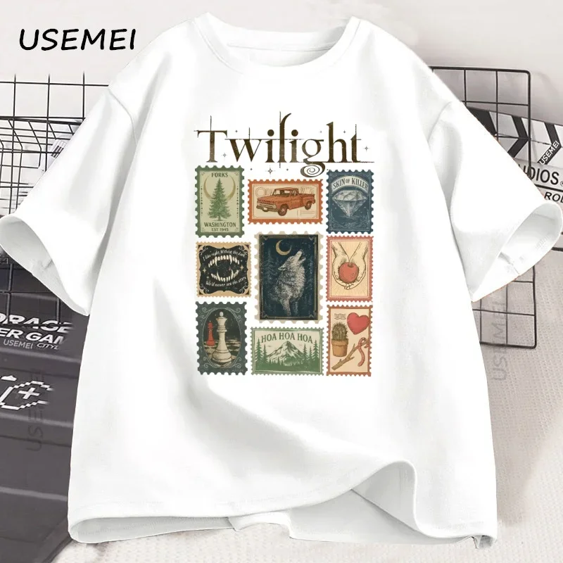Vintage Twilight Forks T-shirt - огляд і ціна Summer Clothing Aesthetic