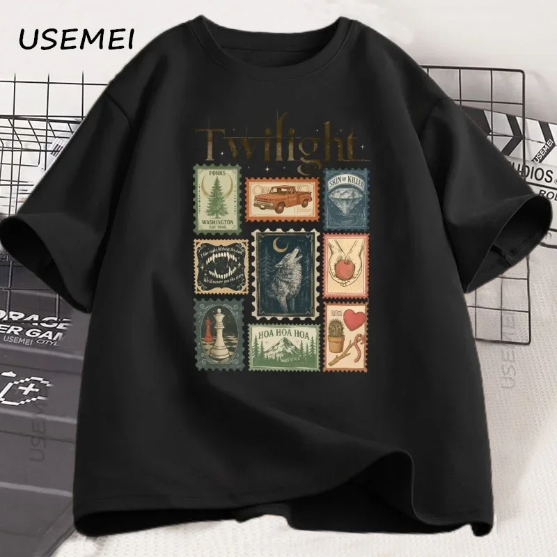 Vintage Twilight Forks T-shirt - огляд і ціна Summer Clothing Aesthetic