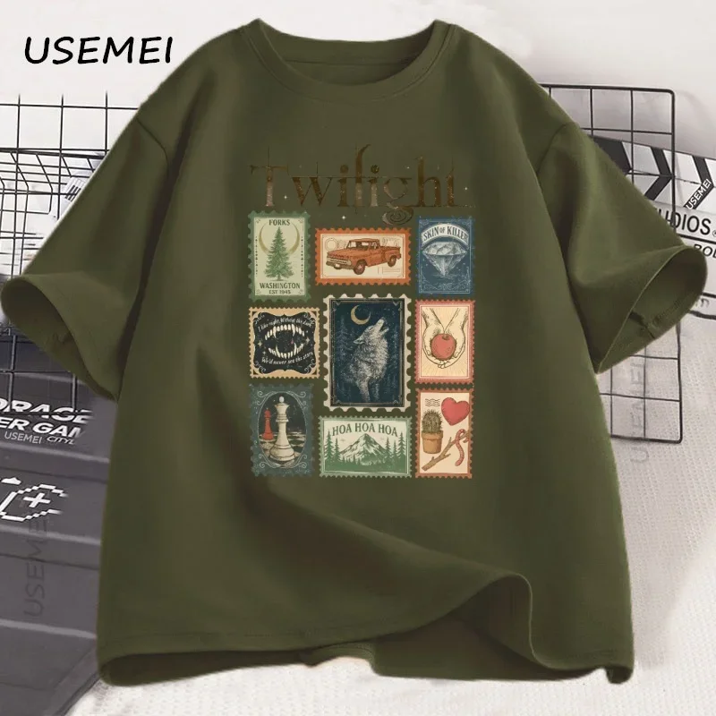 Vintage Twilight Forks T-shirt - огляд і ціна Summer Clothing Aesthetic