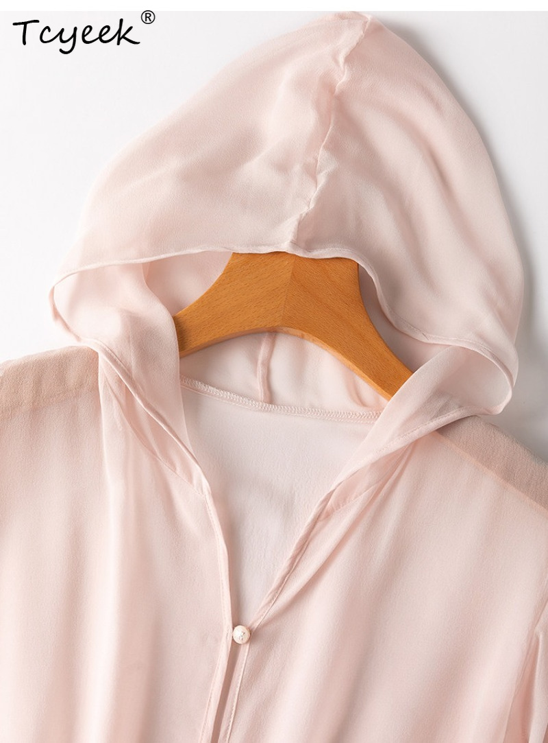 Tcyeek 100% Real Mulberry Silk - огляд і ціна Summer Clothing Us