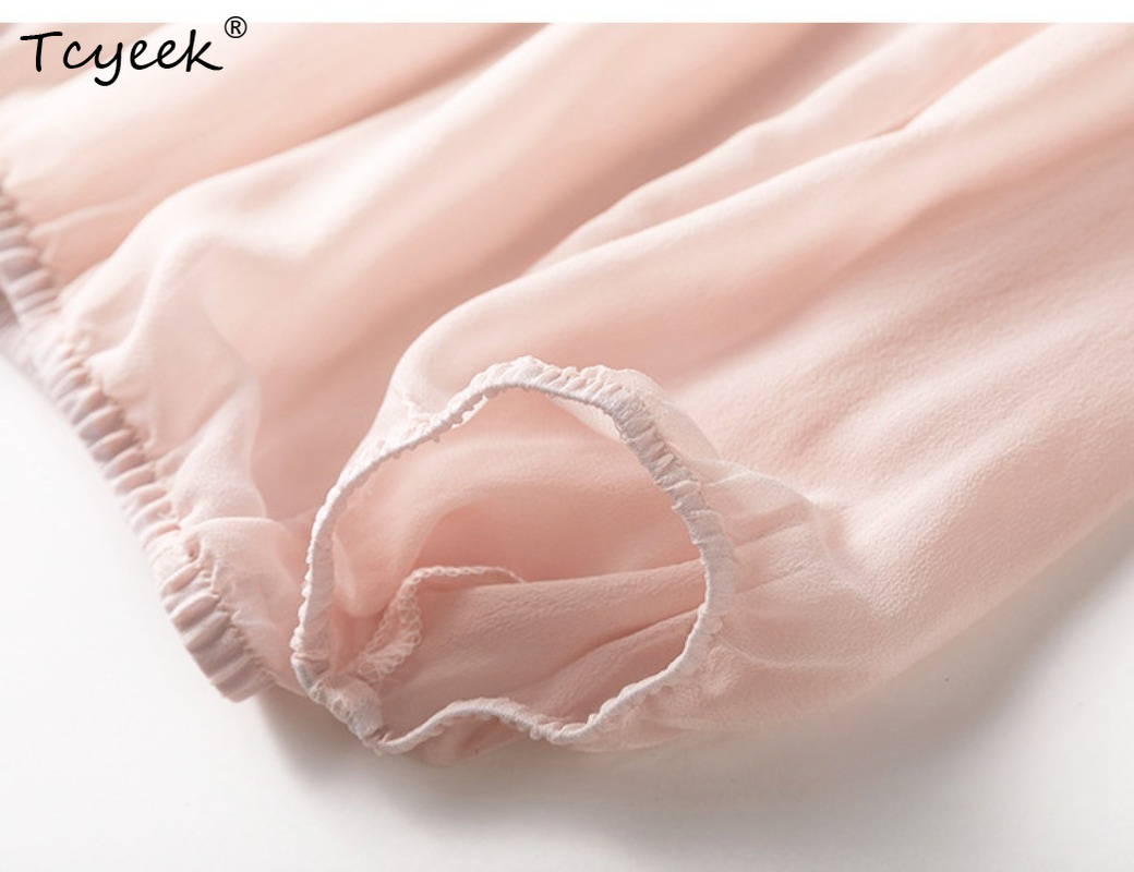 Tcyeek 100% Real Mulberry Silk - огляд і ціна Summer Clothing Us