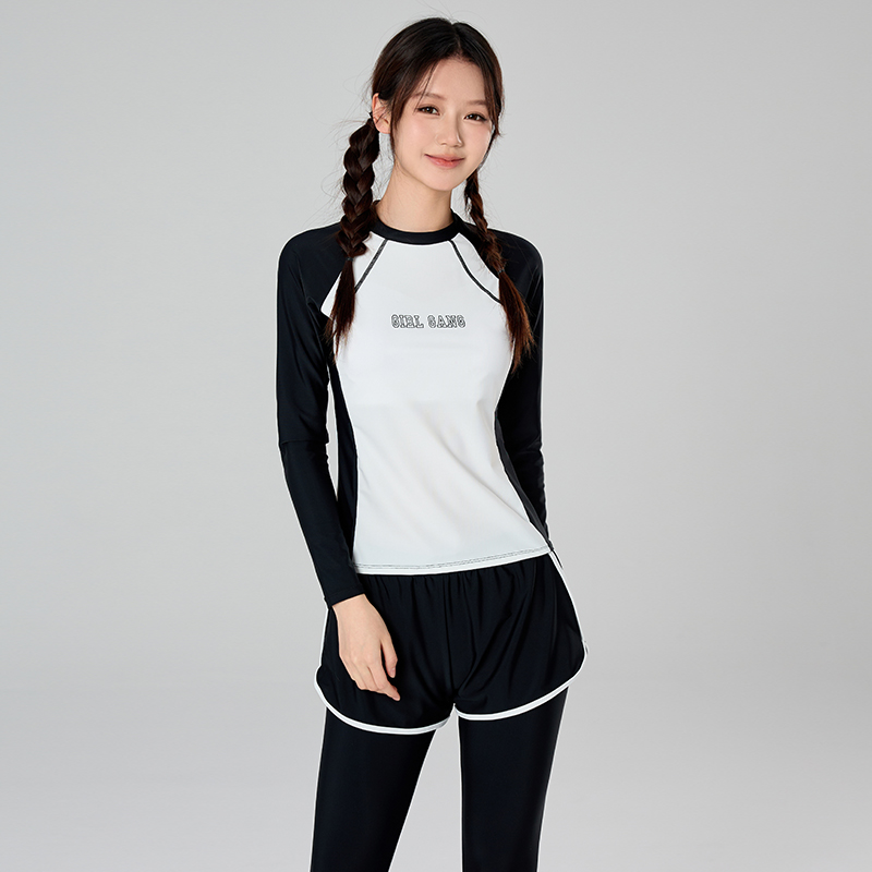 Girls Rash Guard Swimwear Long - огляд і ціна Rash Guard Long Sleeve