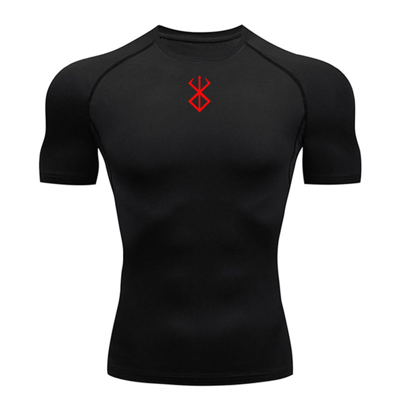 Men's Gym T-Shirt Running Comp - огляд і ціна Rash Guard Long Sleeve