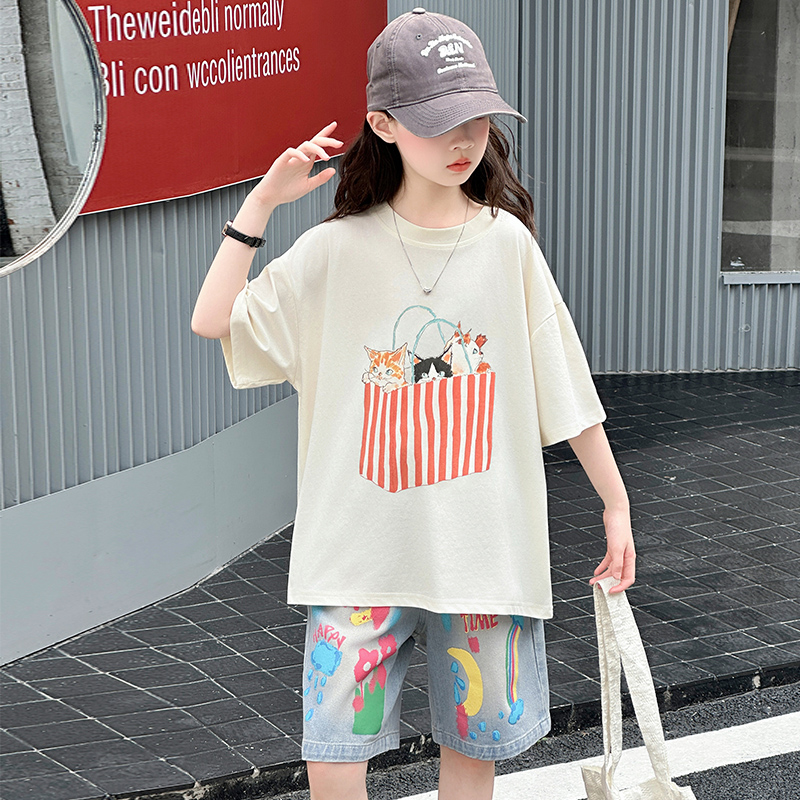 Teenage Girls Summer Top and B - огляд і ціна Summer Clothing Drawing For Kids