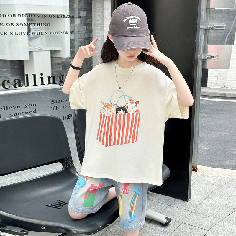 Teenage Girls Summer Top and B - огляд і ціна Summer Clothing Drawing For Kids